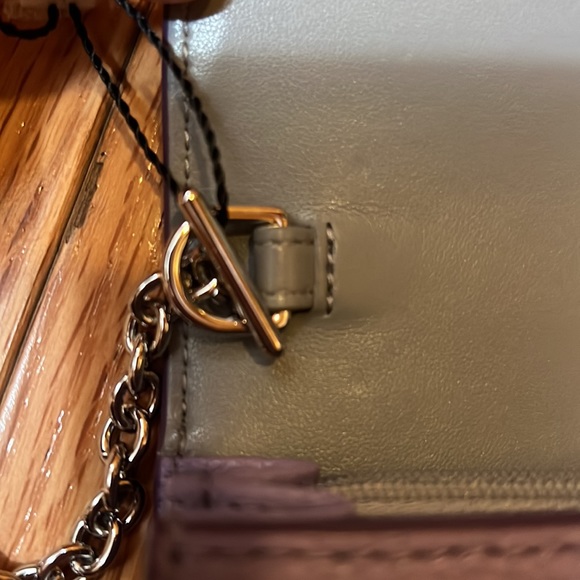 NWT ❤️Marc Jacobs The Wallet on Chain Bag with turn lock - Picture 13 of 17